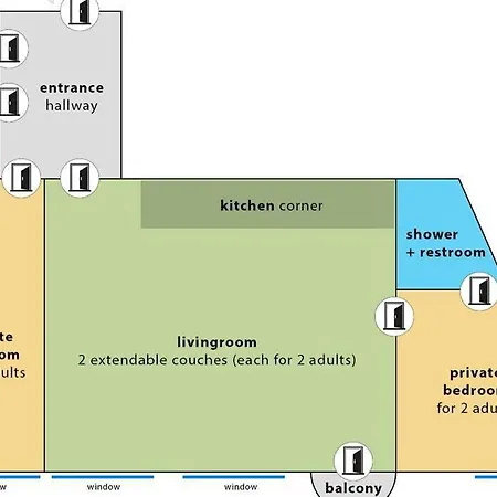 Vip Center Apartament Praga